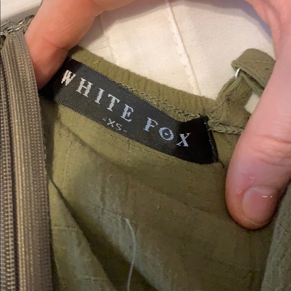 Army green dress - Picture 2 of 2